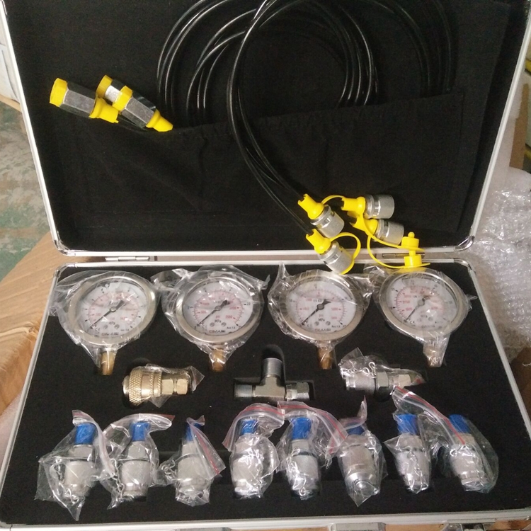 hydraulic gauge set Pressure gauge Pressure testing kit Sa